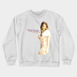 Nicole Wallace as noah culpa mia / my fault 2023 movie themed graphic design by ironpalette Crewneck Sweatshirt